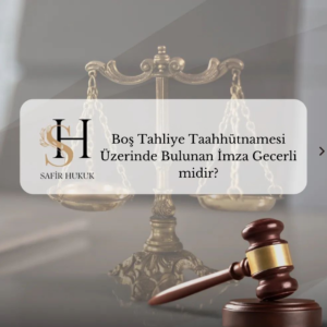 Boş Tahliye Taahhütnamesi Geçerli mi? | Yargıtay HGK Kararı