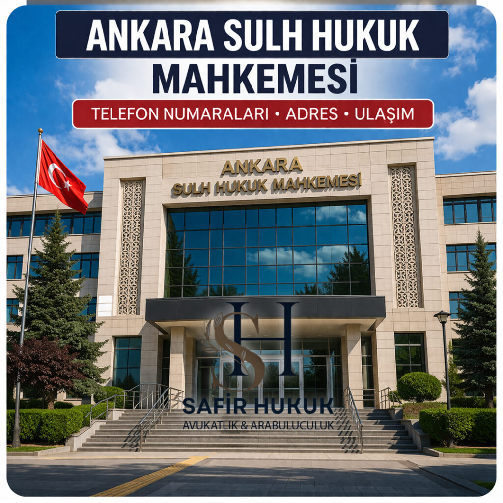 Ankara Sulh Hukuk Mahkemesi telefon numaraları ve adres bilgileri