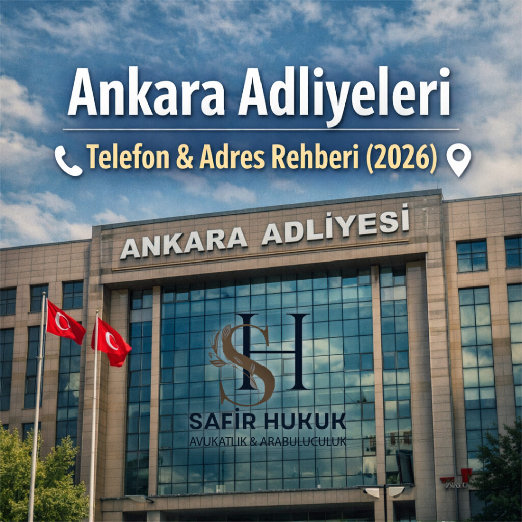 Ankara adliyeleri telefon numaraları ve adres rehberi